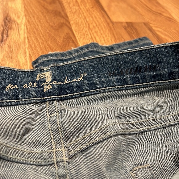 7 For All Mankind Roxanne Skinny Jean size 30 - Picture 3 of 6